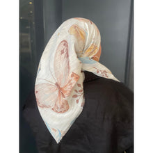 TLTL Perfect Cotton Square Tichel - Petal Drift-Squares-The Little Tichel Lady