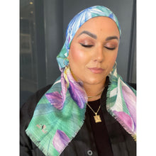 TLTL Perfect Cotton Square Tichel - Bloom & Soar-Squares-The Little Tichel Lady