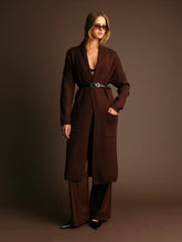 Cozy Chandler Cardigan - Chocolate Brown-Sweater-The Little Tichel Lady
