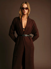 Cozy Chandler Cardigan - Chocolate Brown-Sweater-The Little Tichel Lady