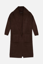Cozy Chandler Cardigan - Chocolate Brown-Sweater-The Little Tichel Lady