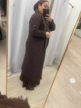 Cozy Chandler Cardigan - Chocolate Brown-Sweater-The Little Tichel Lady