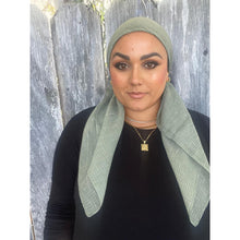 Crossgrain Turkish Classic Print Square - Mint-Squares-The Little Tichel Lady