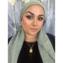 Crossgrain Turkish Classic Print Square - Mint-Squares-The Little Tichel Lady