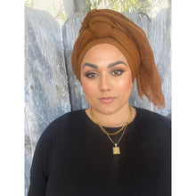 Israeli Boheme Gauzy Long Wrap - Sienna-Long Wrap-The Little Tichel Lady
