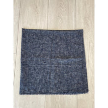 Crossgrain Turkish Textured Print Square - Navy-Squares-The Little Tichel Lady