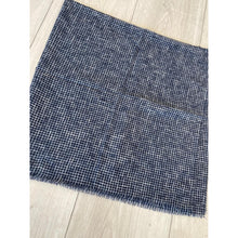 Crossgrain Turkish Textured Print Square - Navy-Squares-The Little Tichel Lady