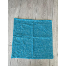 Crossgrain Turkish Textured Print Square - Turquoise-Squares-The Little Tichel Lady
