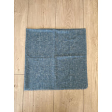 Crossgrain Turkish Textured Print Square - Cerulean-Squares-The Little Tichel Lady