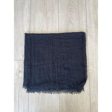 Israeli Boheme Gauzy Long Wrap - Black-Long Wrap-The Little Tichel Lady