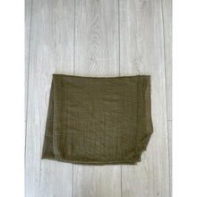 Israeli Boheme Gauzy Long Wrap - Olive-Long Wrap-The Little Tichel Lady