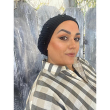 Black Pearl Beret-Beret-The Little Tichel Lady