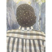 Studded Crystal Beret - Gray-Beret-The Little Tichel Lady