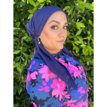 TLTL Swim Pretied Non-Slip - Nautical-Swim Pretied-The Little Tichel Lady