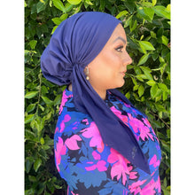 TLTL Swim Pretied Non-Slip - Nautical-Swim Pretied-The Little Tichel Lady