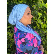 TLTL Swim Pretied Non-Slip - Lagoon-Swim Pretied-The Little Tichel Lady