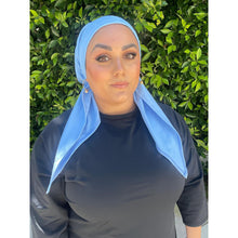 Ladies Modest Swim Dress - Black, S-3X-dress-The Little Tichel Lady