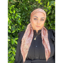 Afterglow Shimmer Square - Sienna Glow-Squares-The Little Tichel Lady