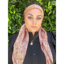 Afterglow Shimmer Square - Sienna Glow-Squares-The Little Tichel Lady