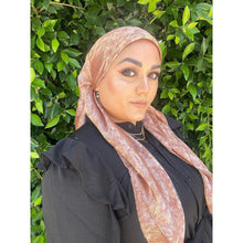 Afterglow Shimmer Square - Sienna Glow-Squares-The Little Tichel Lady