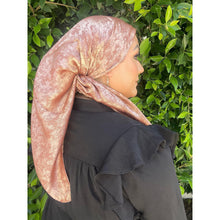 Afterglow Shimmer Square - Sienna Glow-Squares-The Little Tichel Lady