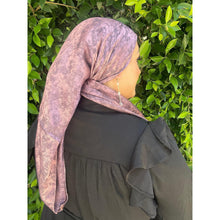 Afterglow Shimmer Square - Muted Iris-Squares-The Little Tichel Lady