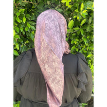 Afterglow Shimmer Square - Muted Iris-Squares-The Little Tichel Lady