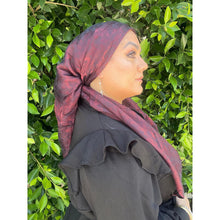 Afterglow Shimmer Square - Cabernet Sky-Squares-The Little Tichel Lady