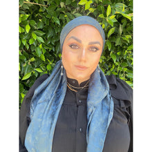 Afterglow Shimmer Square - Midnight Reef-Squares-The Little Tichel Lady