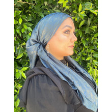 Afterglow Shimmer Square - Midnight Reef-Squares-The Little Tichel Lady