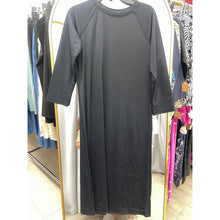 Ladies Modest Swim Dress - Black, S-3X-dress-The Little Tichel Lady