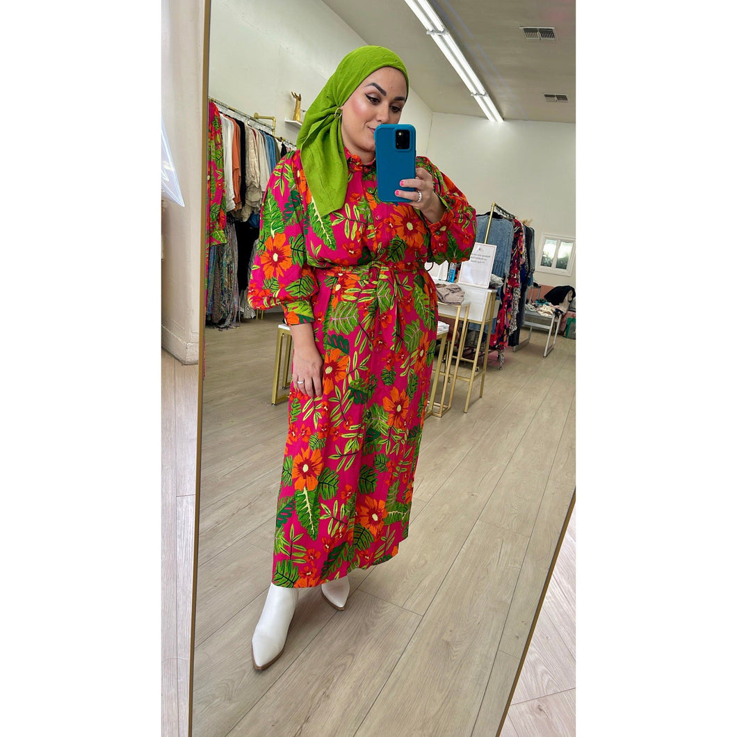 Dreaming Of Colors Midi Dress-dress-The Little Tichel Lady