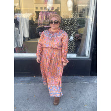 Chic Satin Midi Print Dress-dress-The Little Tichel Lady