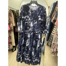 Ladies Modest Tiered Swim Dress - Marble, Sizes S-XL-dress-The Little Tichel Lady
