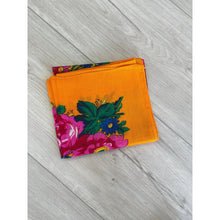 Classic Flower Square Standard Tichel-Squares-The Little Tichel Lady