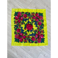 Classic Flower Square Standard Tichel-Squares-The Little Tichel Lady