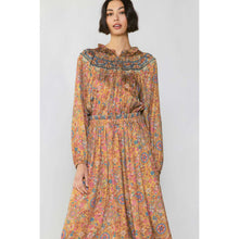 Chic Satin Midi Print Dress-dress-The Little Tichel Lady