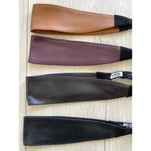 Faux Leather Adjustable Headband-Headband-The Little Tichel Lady