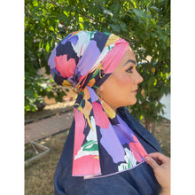 Fabulous Floral Cotton Headwrap-Long Wrap-The Little Tichel Lady