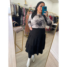 Perfect Ponte Tiered Skirt-skirt-The Little Tichel Lady