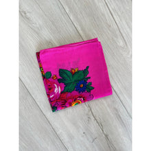 Classic Flower Square Standard Tichel-Squares-The Little Tichel Lady