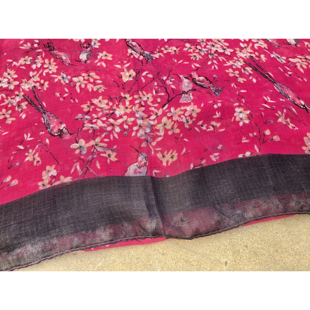 Birds of Season Wrap-Long Wrap-The Little Tichel Lady