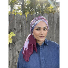 Floral Gauzey Cotton Print Long Headwraps-Long Wrap-The Little Tichel Lady
