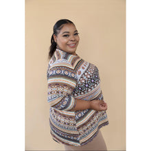 Jade LA Perfect Top - Abstract Aztec-Tops-The Little Tichel Lady