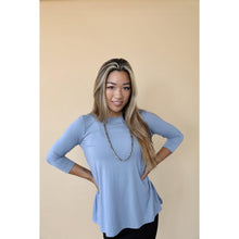 Jade LA Perfect Top - Denim-Tops-The Little Tichel Lady
