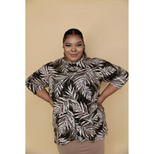 Jade LA Perfect Top - Olive Branches-Tops-The Little Tichel Lady
