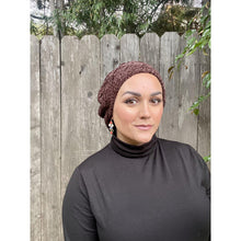 Quilted Velour Snood - Comfort Fit-Berets/ Snoods-The Little Tichel Lady