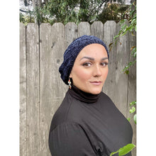 Quilted Velour Snood - Comfort Fit-Berets/ Snoods-The Little Tichel Lady