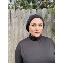 Quilted Velour Snood - Comfort Fit-Berets/ Snoods-The Little Tichel Lady