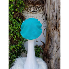 Embellished Cotton Beret - Small, Turquoise-Beret-The Little Tichel Lady